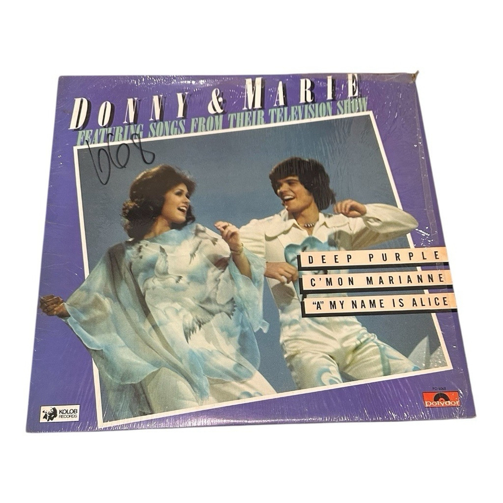 Vintage Vinyl Donny & Marie Featuring Songs From Their Television Show 1976